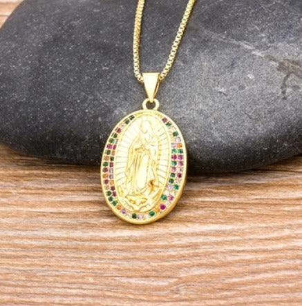 Nuevo collar Protección Sagrada de la Virgen María🙏