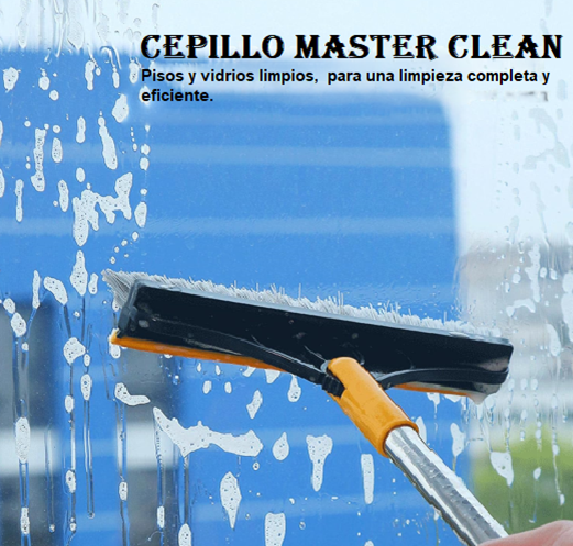 Cepillo Master Clean 2 en 1 en V