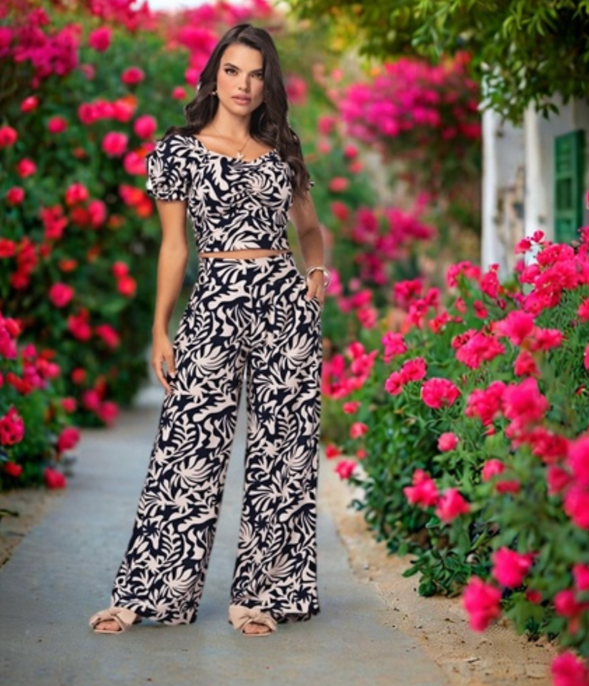 CONJUNTO BLUSA Y PANTALON