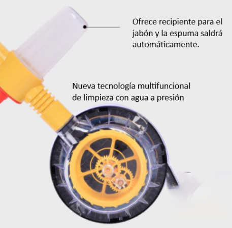 Nuevo AutoSpin 360° Cepillo Lava Carros