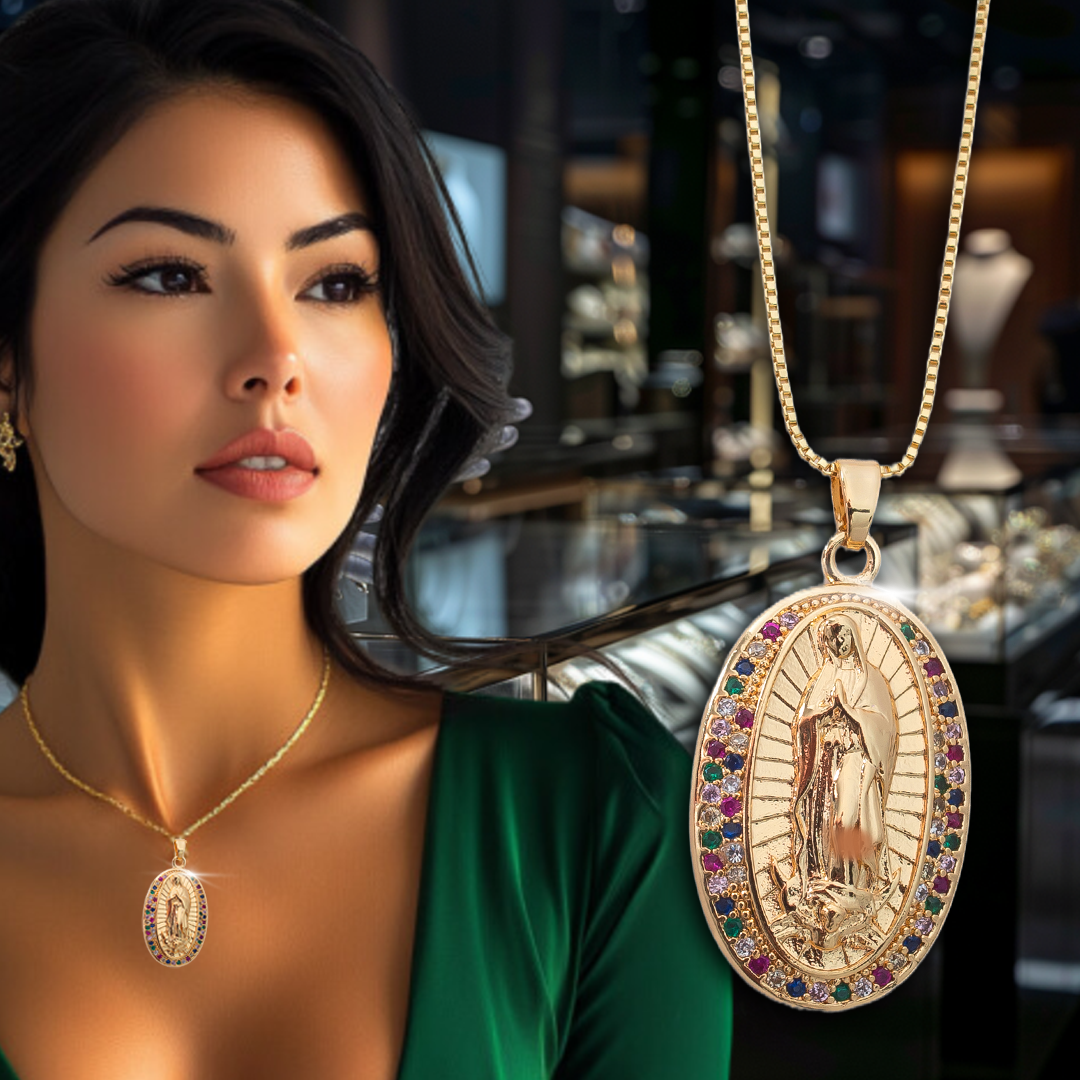 Nuevo collar Protección Sagrada de la Virgen María🙏