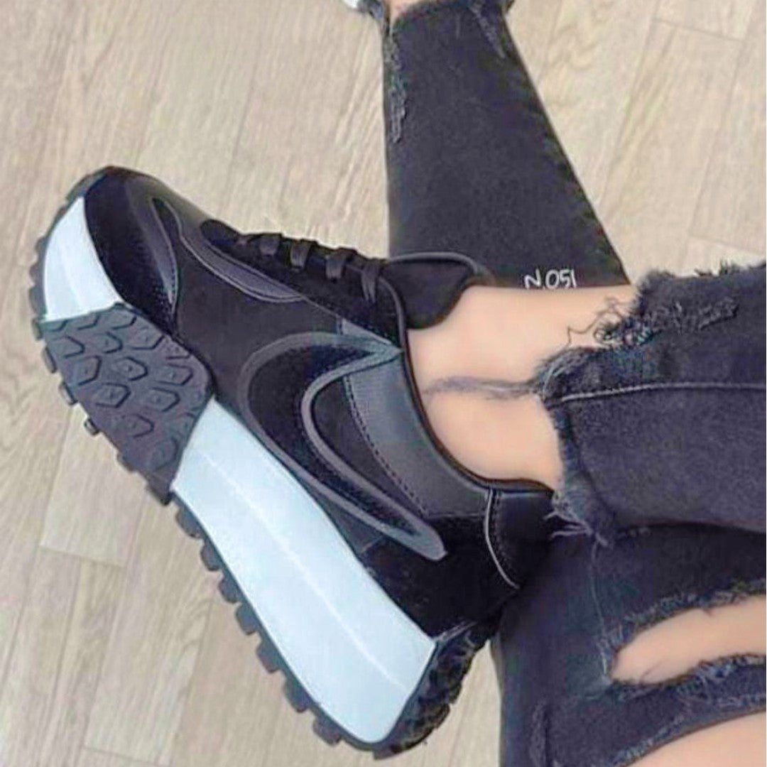 Nuevos Tenis De Plataforma Dama Chic👟✨