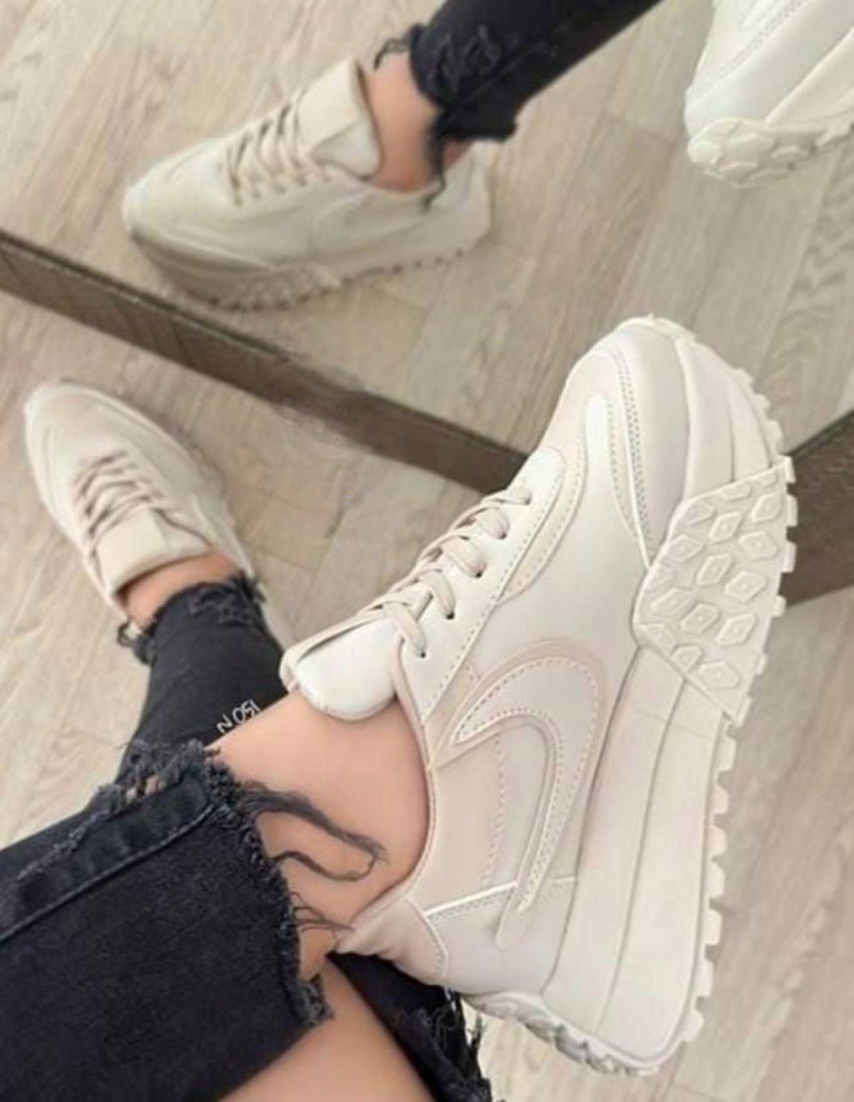Nuevos Tenis De Plataforma Chic Dama👟✨
