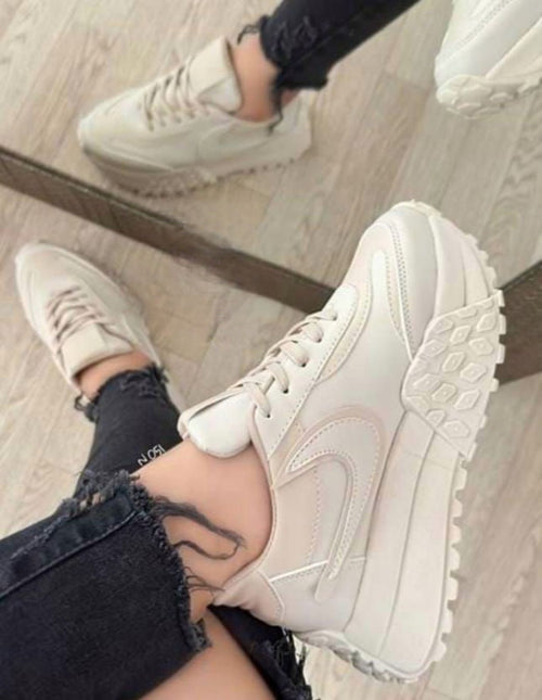 Nuevos Tenis De Plataforma Chic Dama👟✨